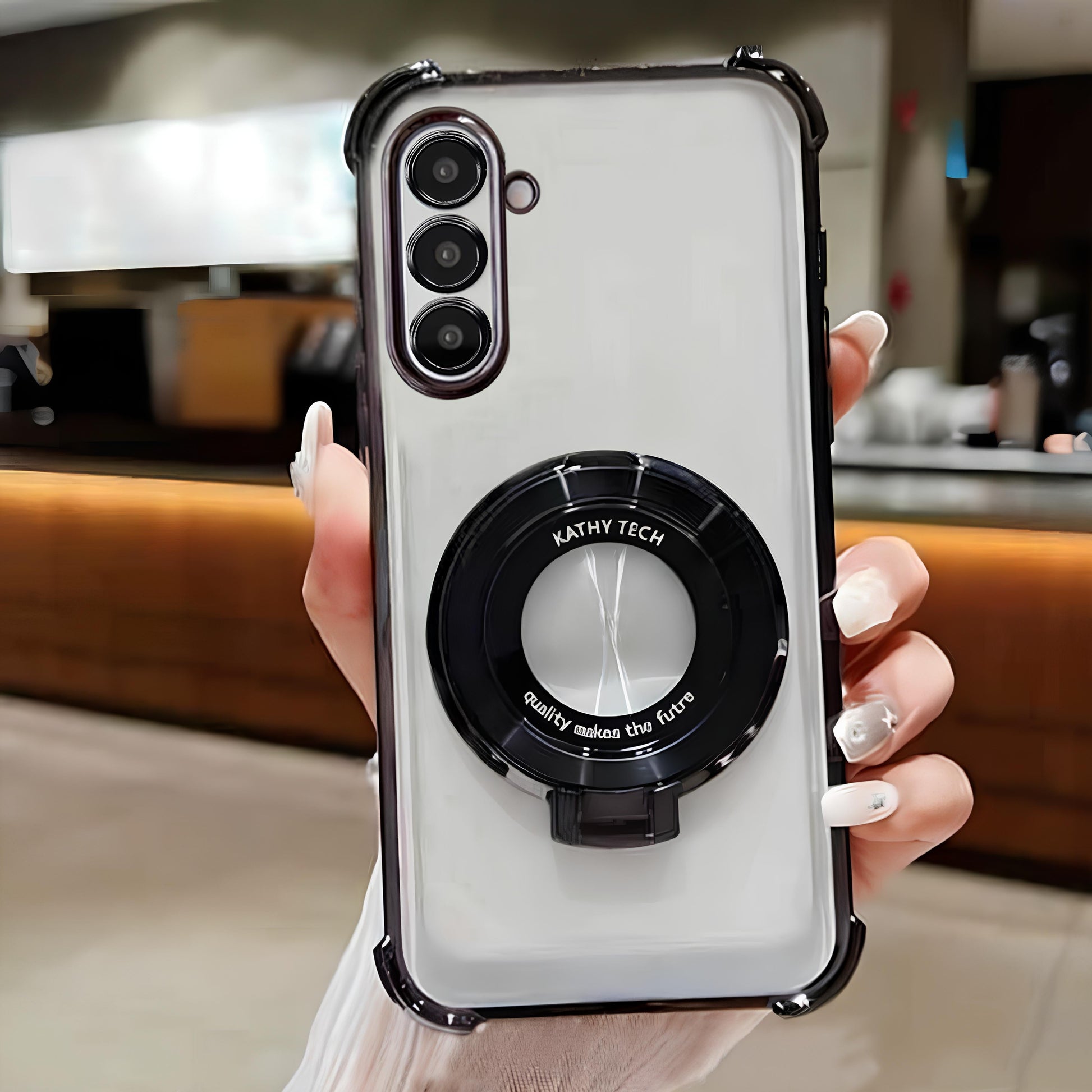 Black Samsung A15 5G case