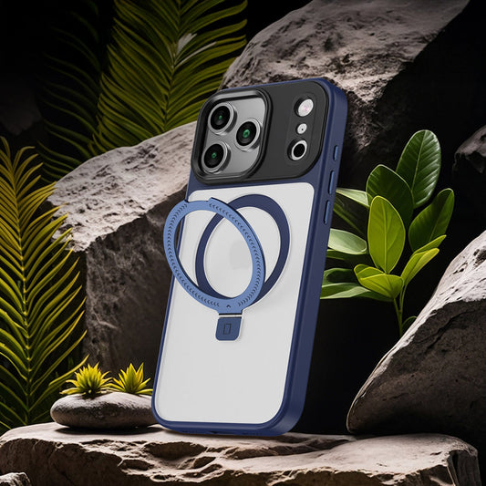 iPhone 17 Pro & 17 Pro Max Magnetic Defender Ring Stand MagsafeΒ Case