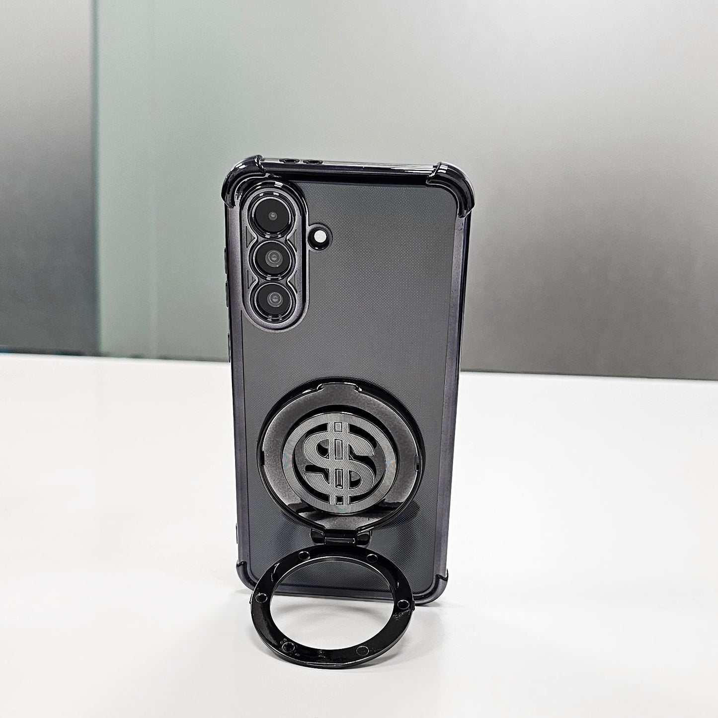 Samsung Galaxy A36 5G Four Corner Airbags 100% Original Astro Money Magnet Rotating Dollar Case