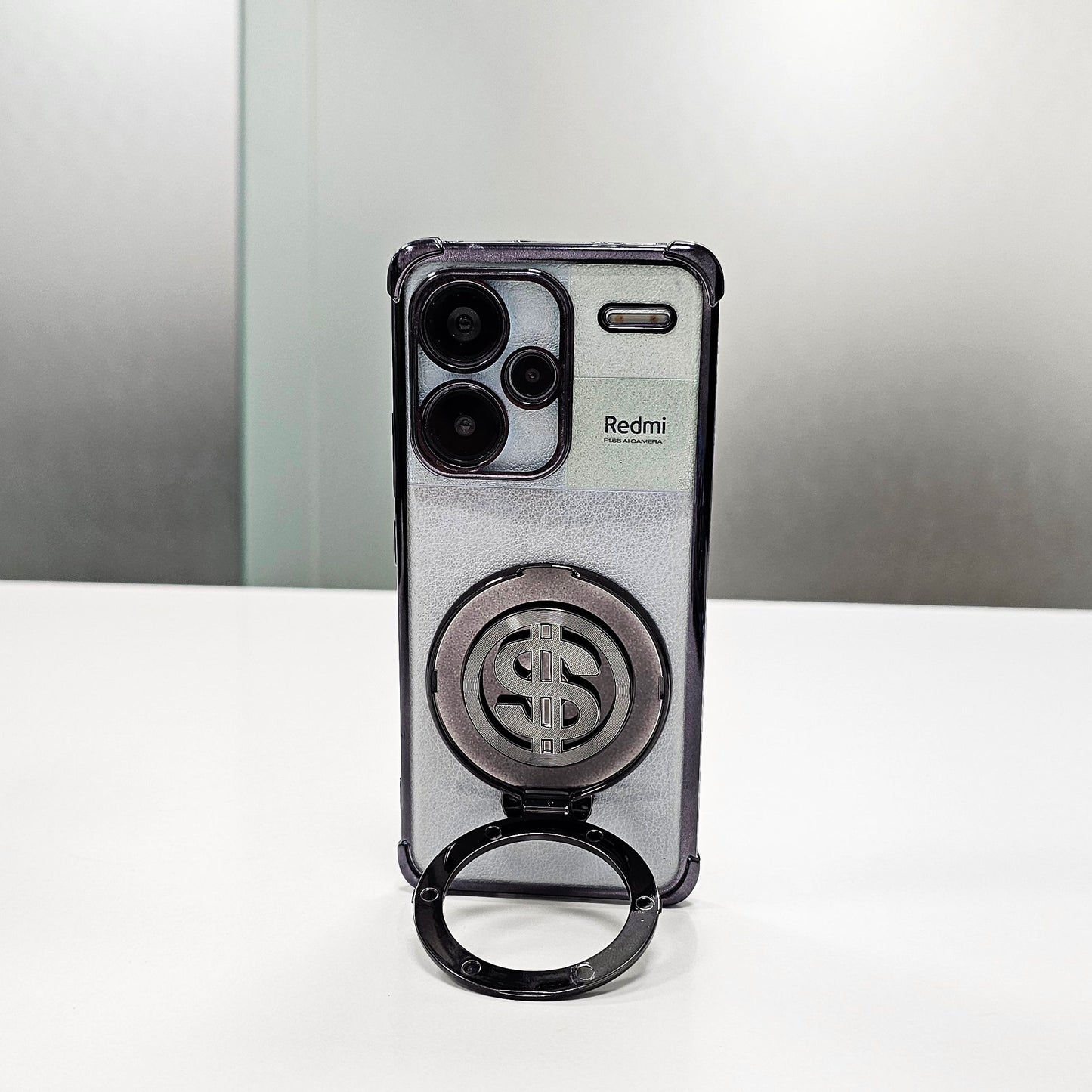 Redmi Note 13 Pro+ 5G Four Corner Airbags 100% Original Astro Money Magnet Rotating Dollar Case