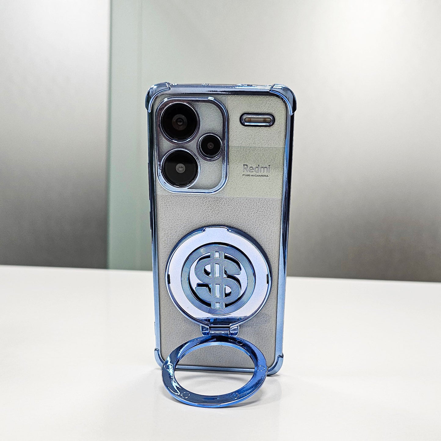 Redmi Note 13 Pro+ 5G Four Corner Airbags 100% Original Astro Money Magnet Rotating Dollar Case