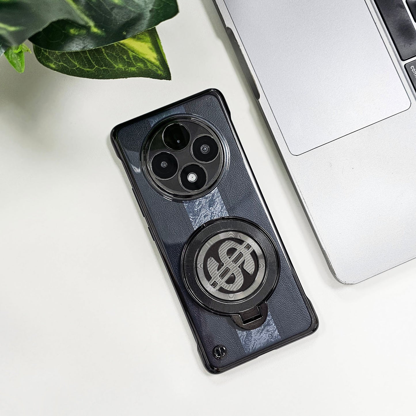Oppo F27 Pro+ 5G Premium Frameless Rotating Dollar Case