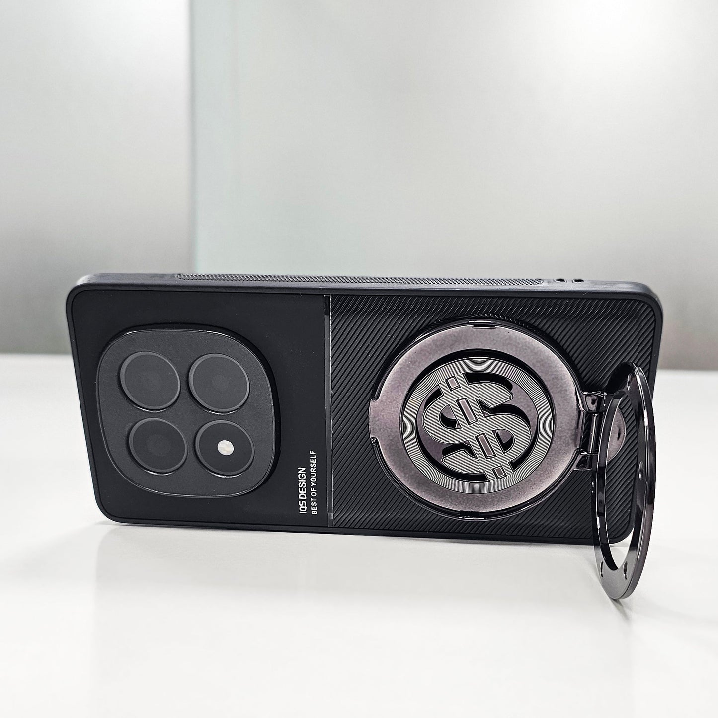Redmi Note 14 Pro+ 5G Luxury Hybrid Money Magnet Rotating Dollar Case