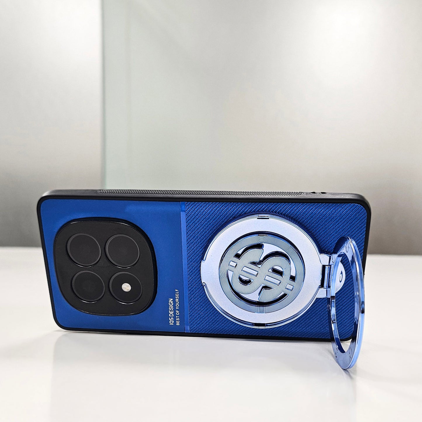 Redmi Note 14 Pro+ 5G Luxury Hybrid Money Magnet Rotating Dollar Case