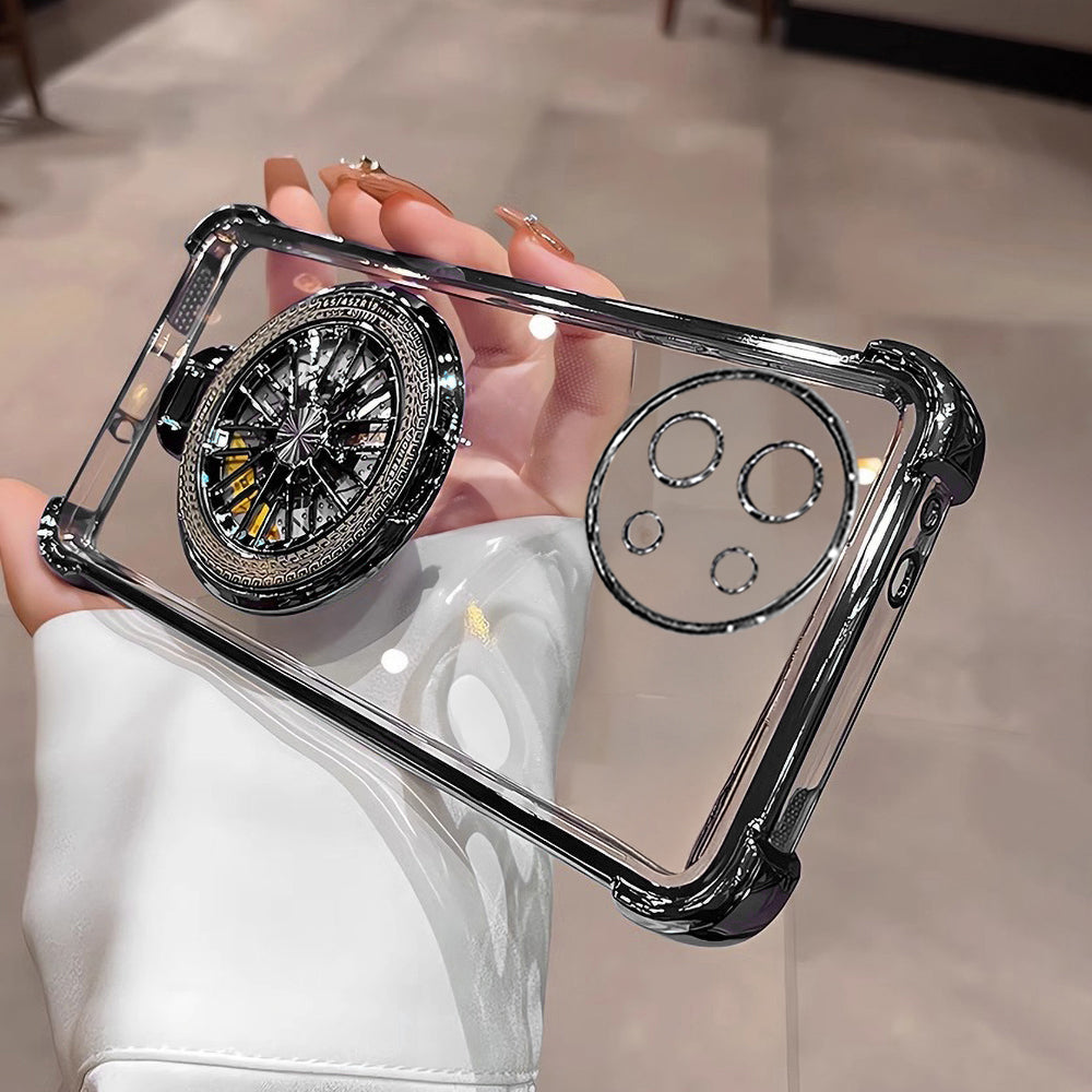 Vivo Y58 5G Premium Stress Buster Wheel Rotating Shockproof Airbags Case