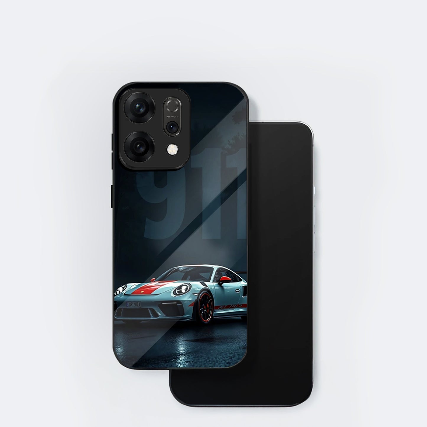 Oppo Reno 14 5G Premium Acrylic Shockproof Glass Back Case (GTR-911)