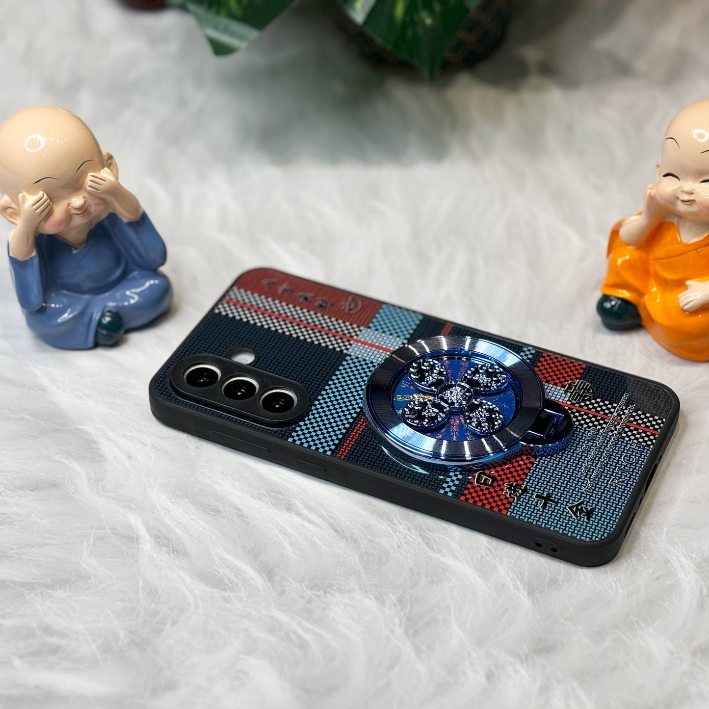 Samsung Galaxy A36 5G Rich Manifestation Wheel Grid Pattern Back Case