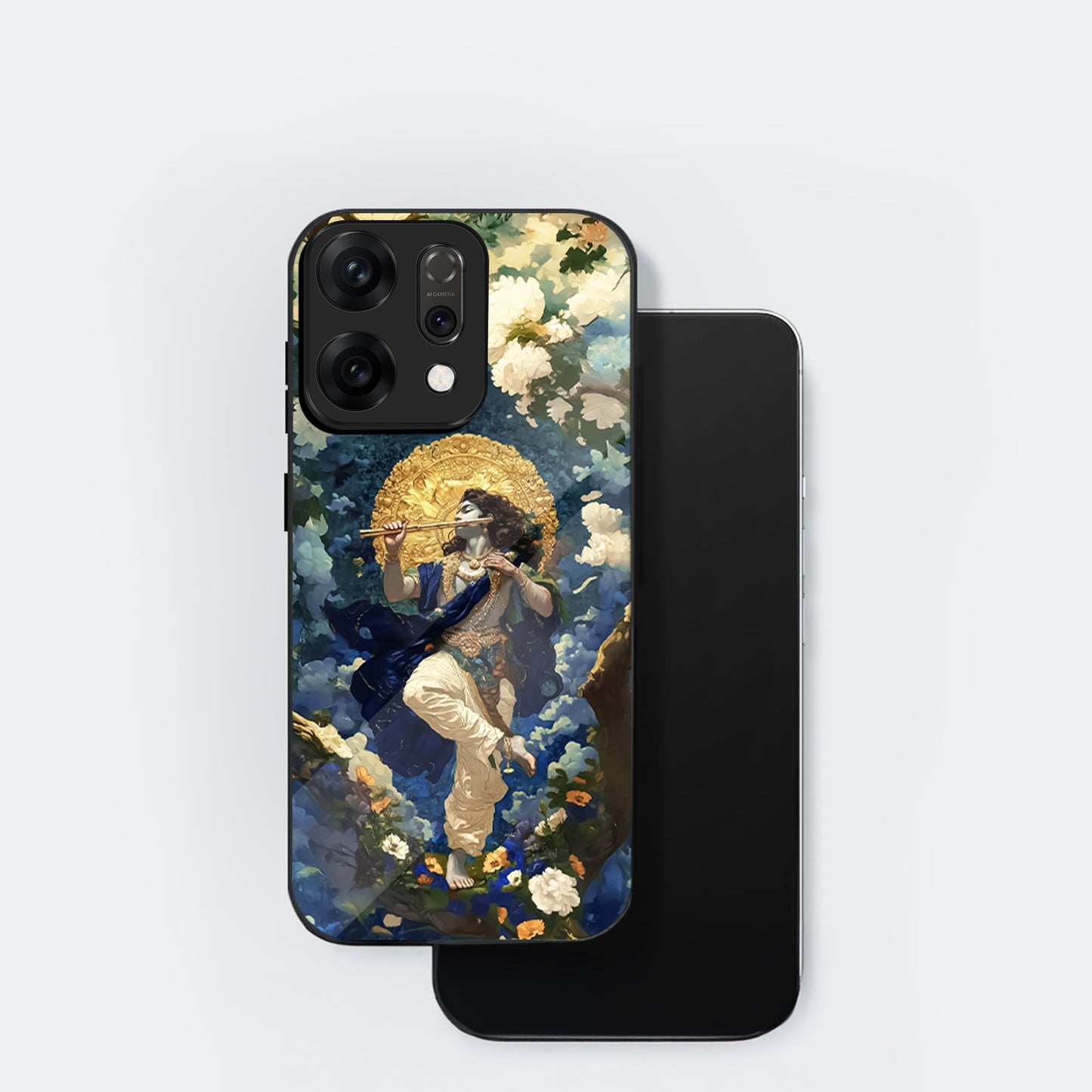 Oppo Reno 14 5G Divine Art Design Aesthetic Glass Case