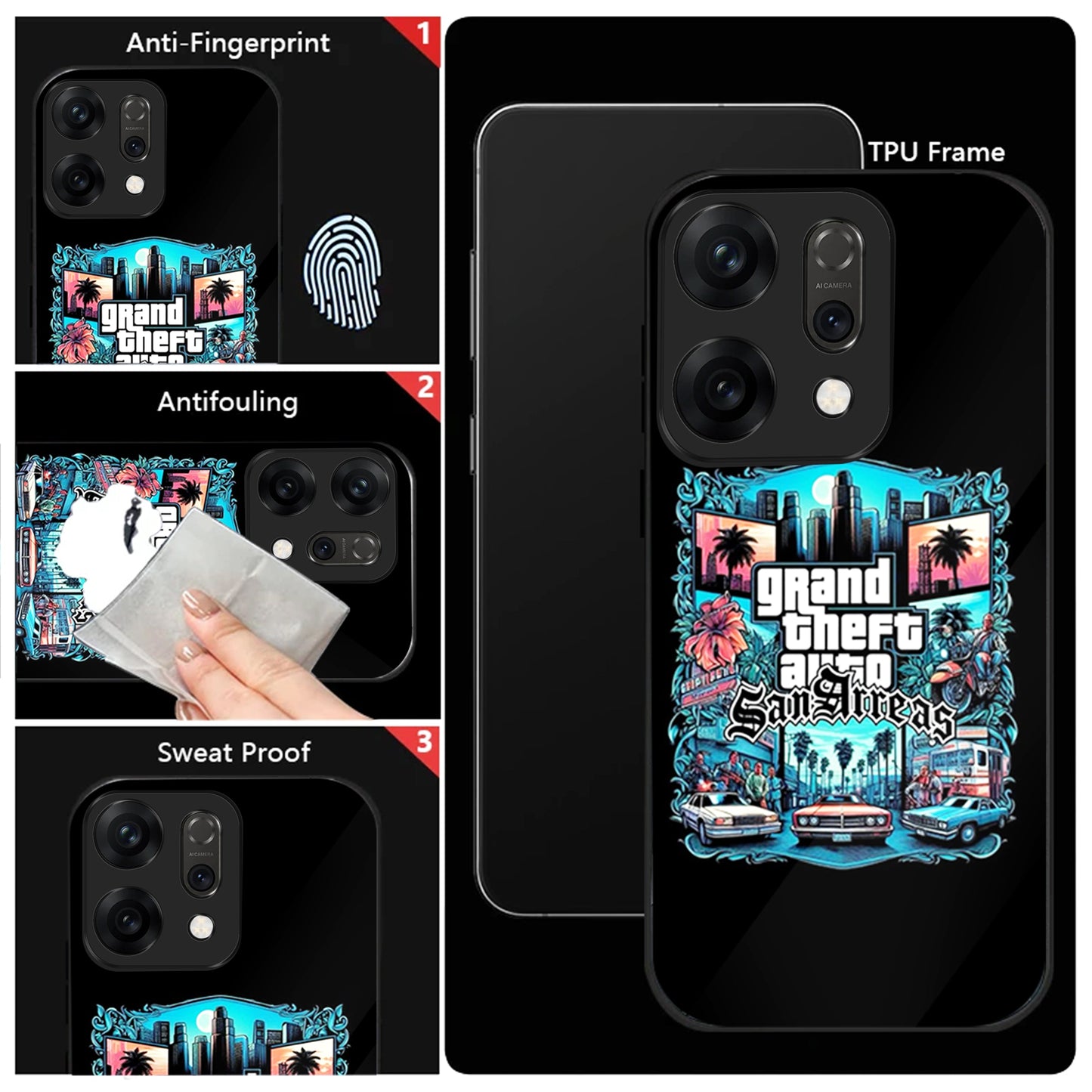 Oppo Reno 14 Back Glass Case