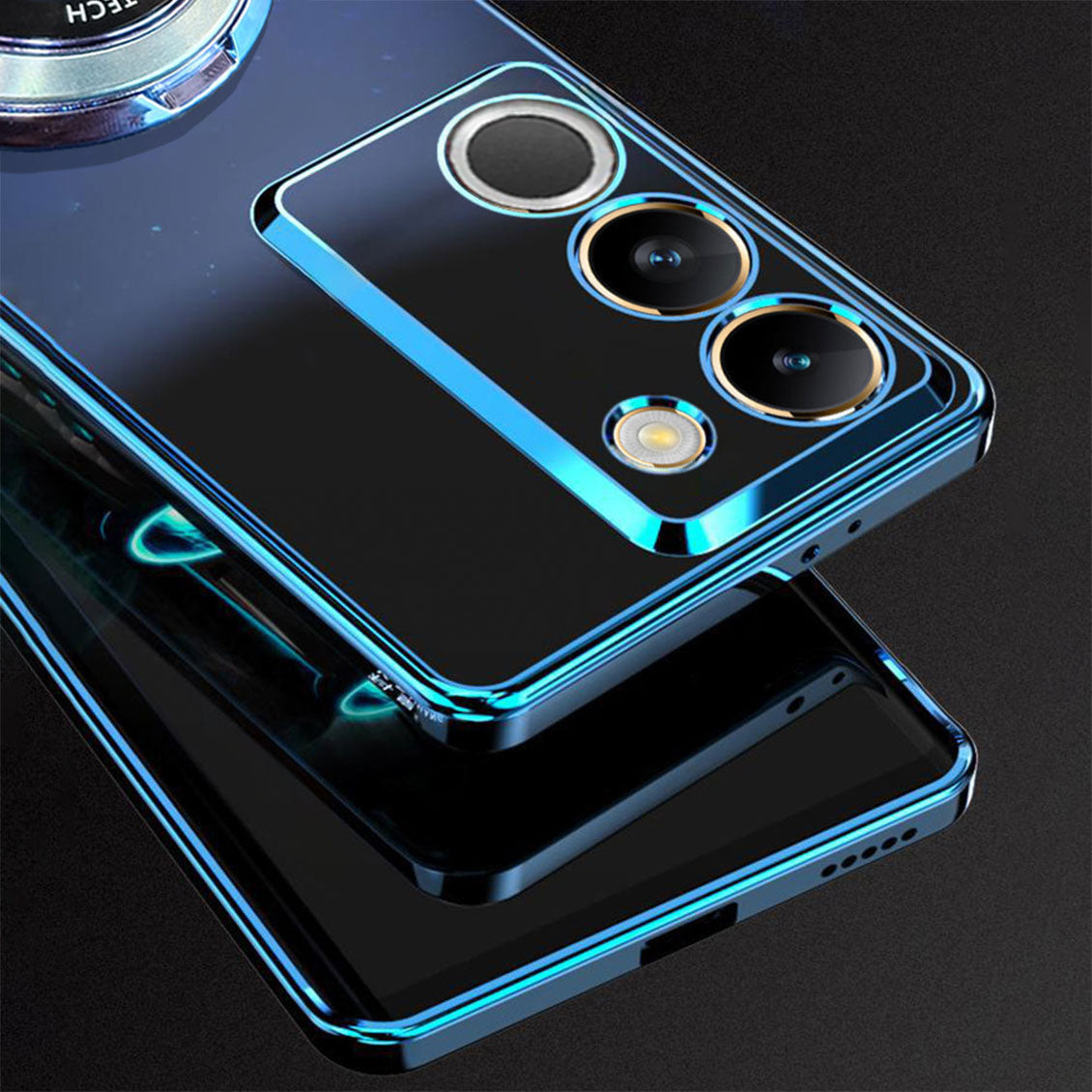 Vivo Y200 5G Magnifier Electroplating Case