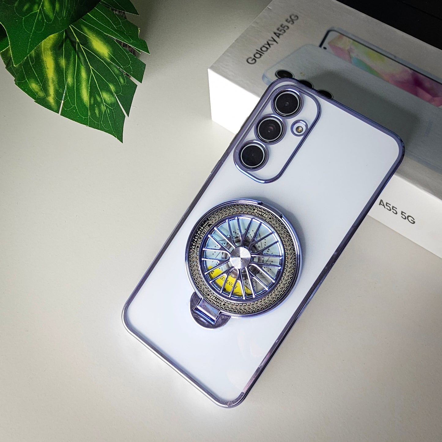Samsung Galaxy A55 5G Ferrari Wheel Electroplating Case