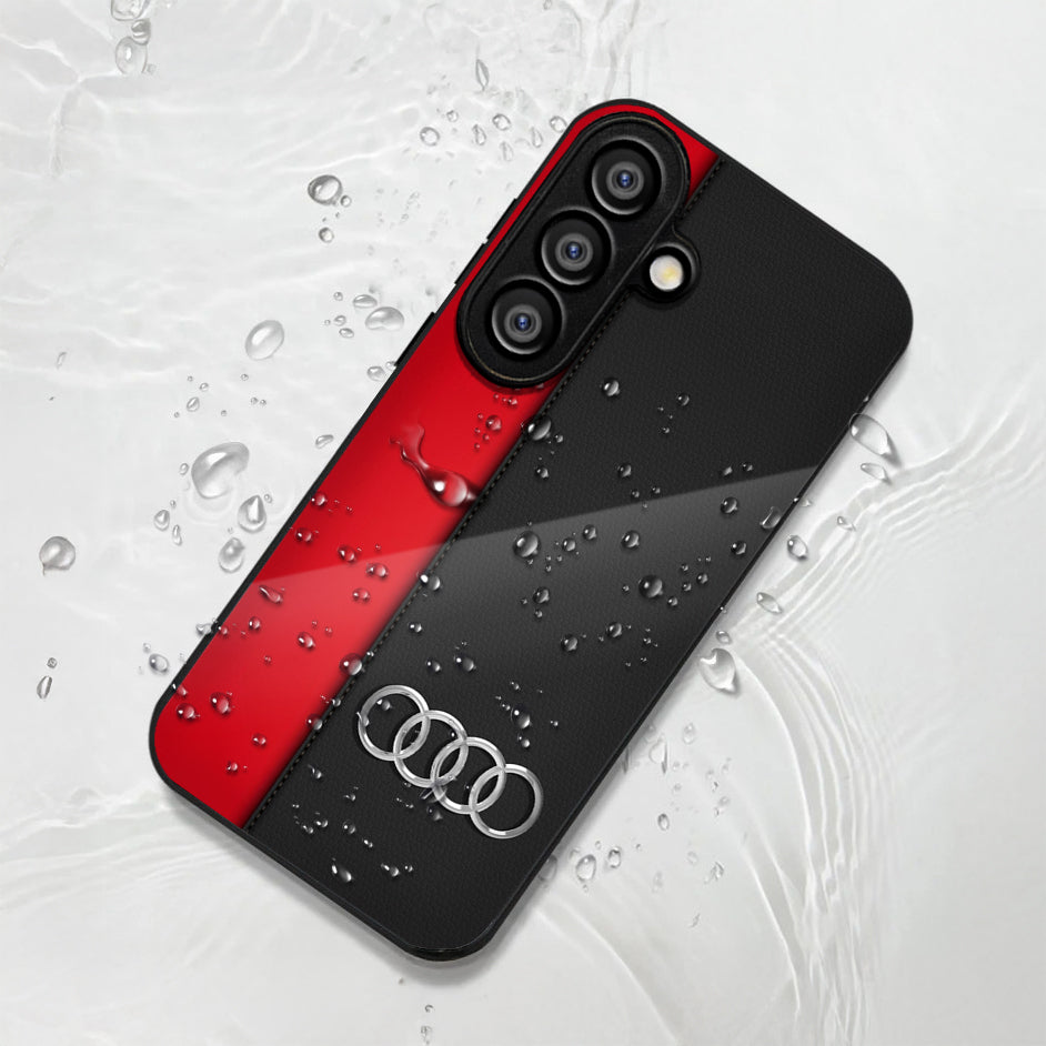 Samsung Galaxy A36 5G Premium Acrylic Shockproof Glass Back Case (Audi)