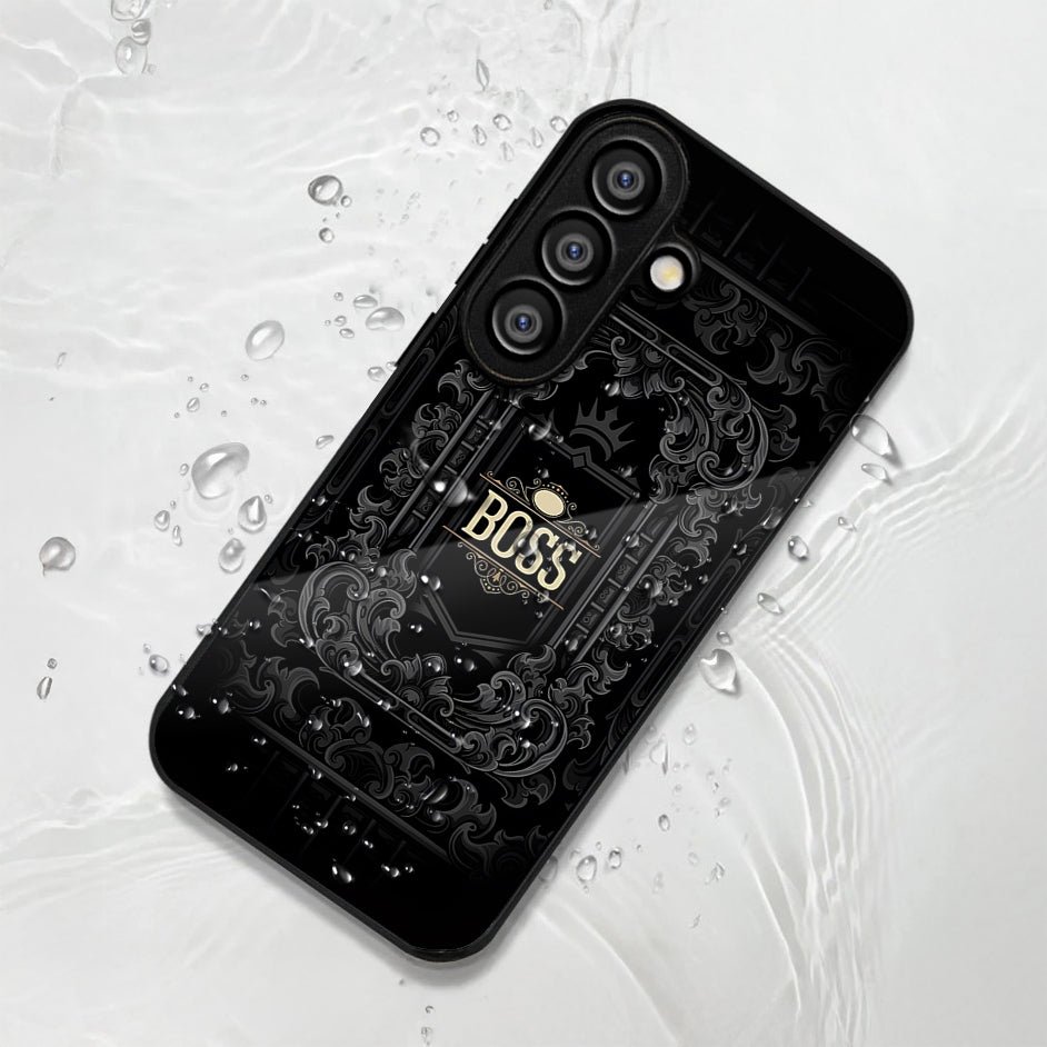 Samsung Galaxy A36 5G Premium Acrylic Shockproof Glass Back Case (Boss)