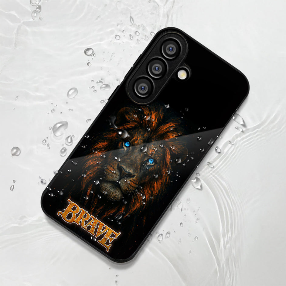 Samsung Galaxy A36 5G Premium Acrylic Shockproof Glass Back Case (Brave)