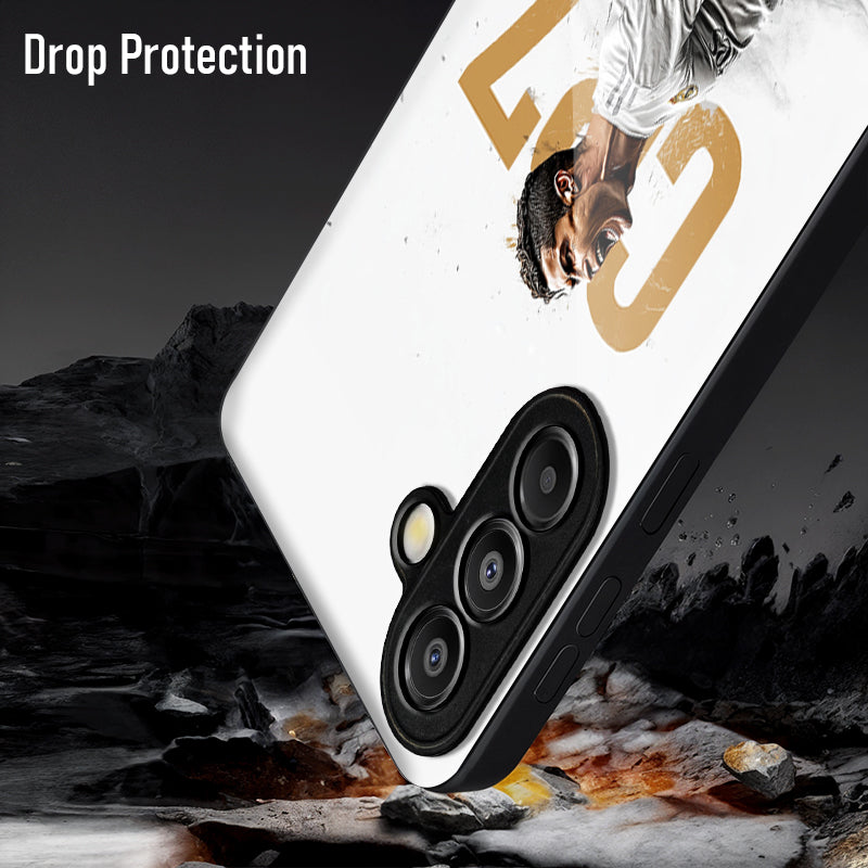 Samsung Galaxy A36 5G Premium Acrylic Shockproof Glass Back Case (CR_7)