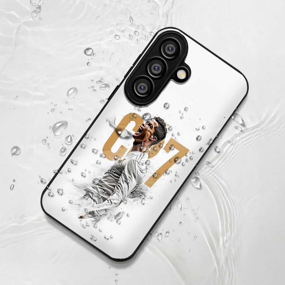 Samsung Galaxy A36 5G Premium Acrylic Shockproof Glass Back Case (CR_7)