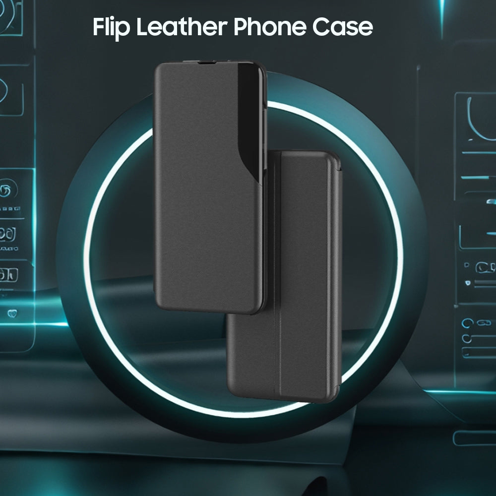 Vivo V30 Pro 5G Luxury Half Window Leather Flip Case