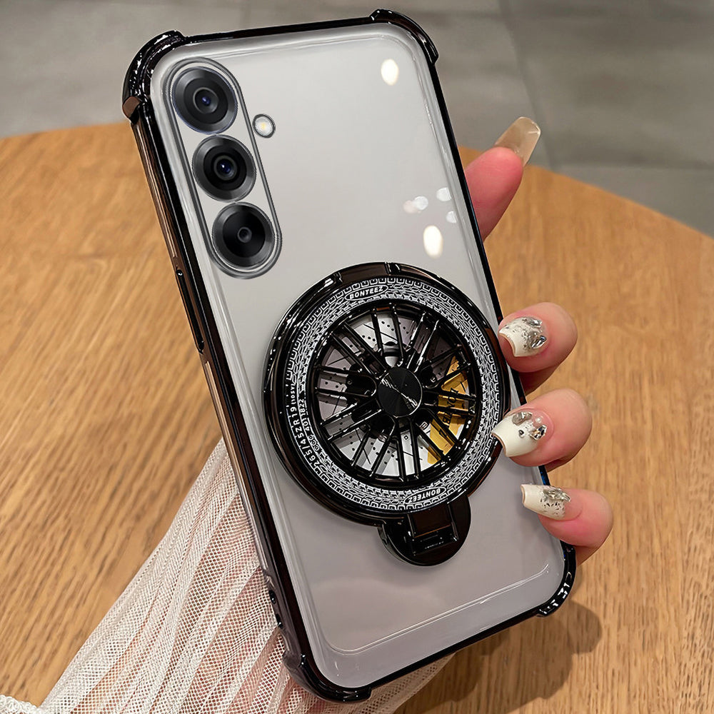 Samsung Galaxy A36 5G Premium Stress Buster Wheel Rotating Shockproof Airbags Case