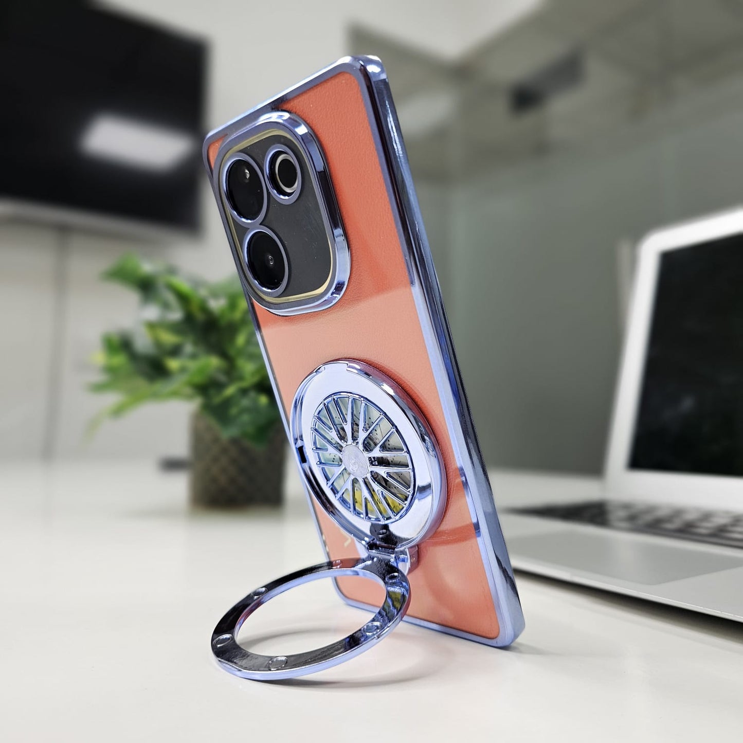 Vivo T3 Pro 5G Ferrari Wheel Electroplating Case