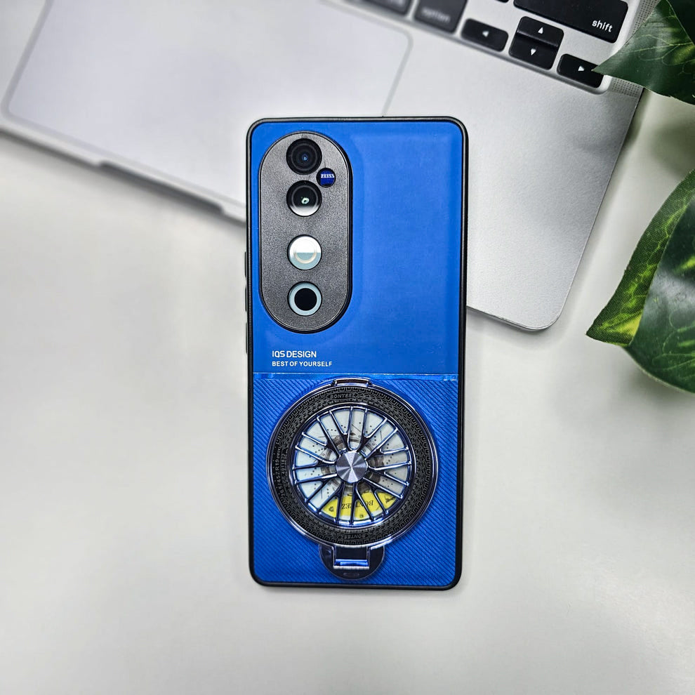 Vivo V40 5G Stress Buster Wheel Hybrid Scratch Resistant Back Case