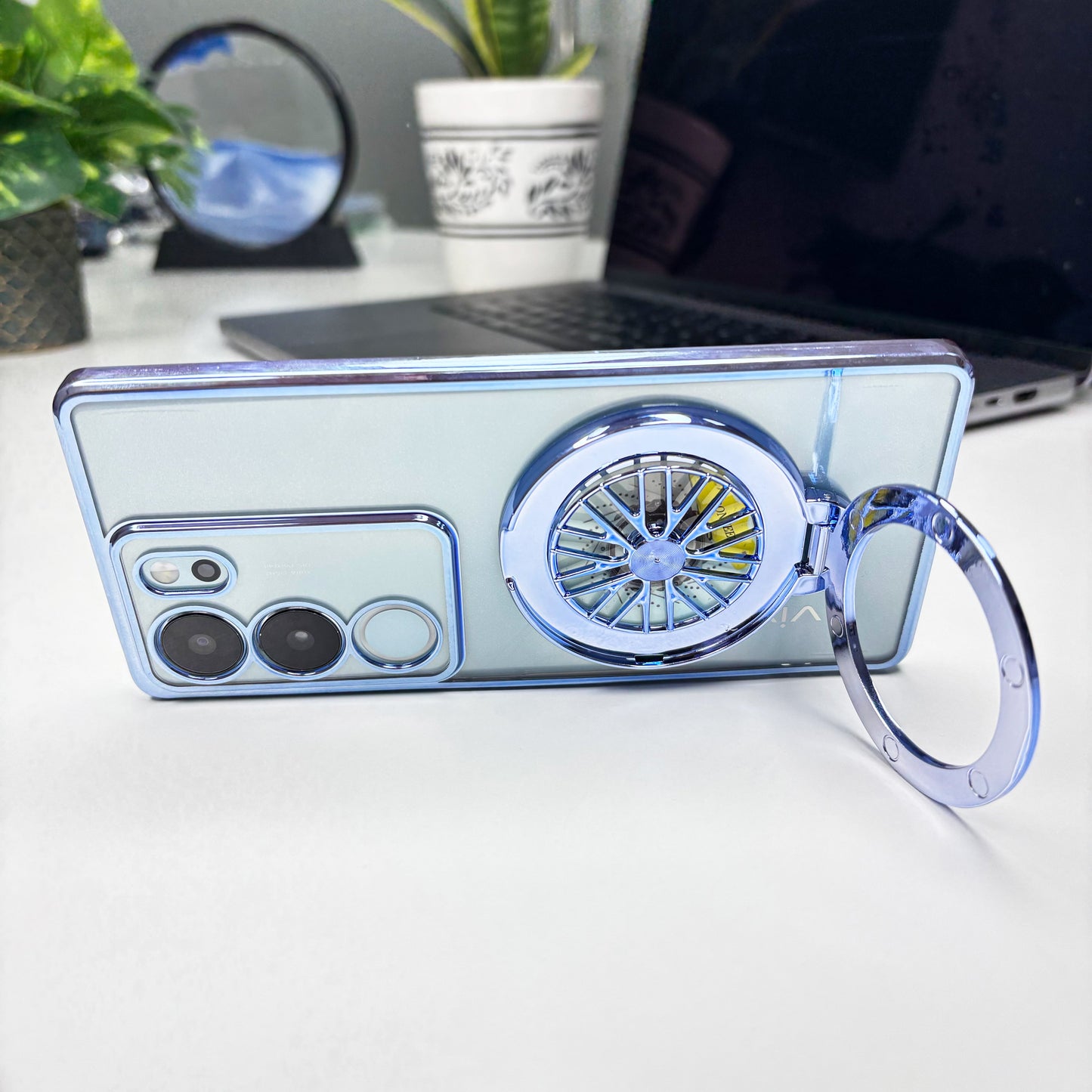 Vivo V29 5G Ferrari Wheel Electroplating Case