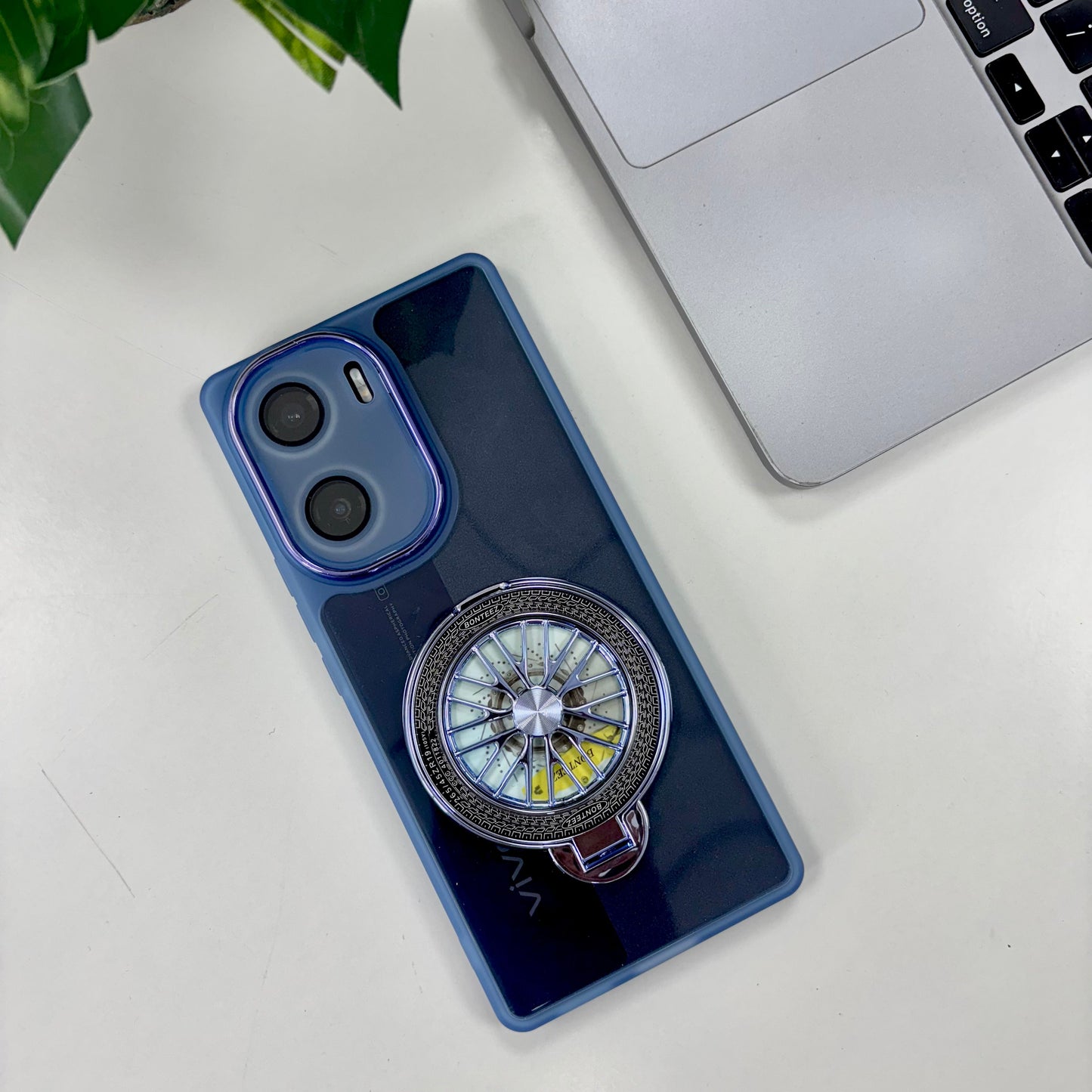 Vivo V29e 5G Luxury Metal Camera Ring Protective Stress Buster Wheel 2.0 Back Cover