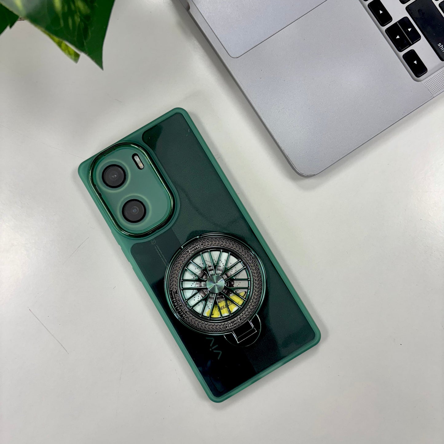 Vivo V29e 5G Luxury Metal Camera Ring Protective Stress Buster Wheel 2.0 Back Cover