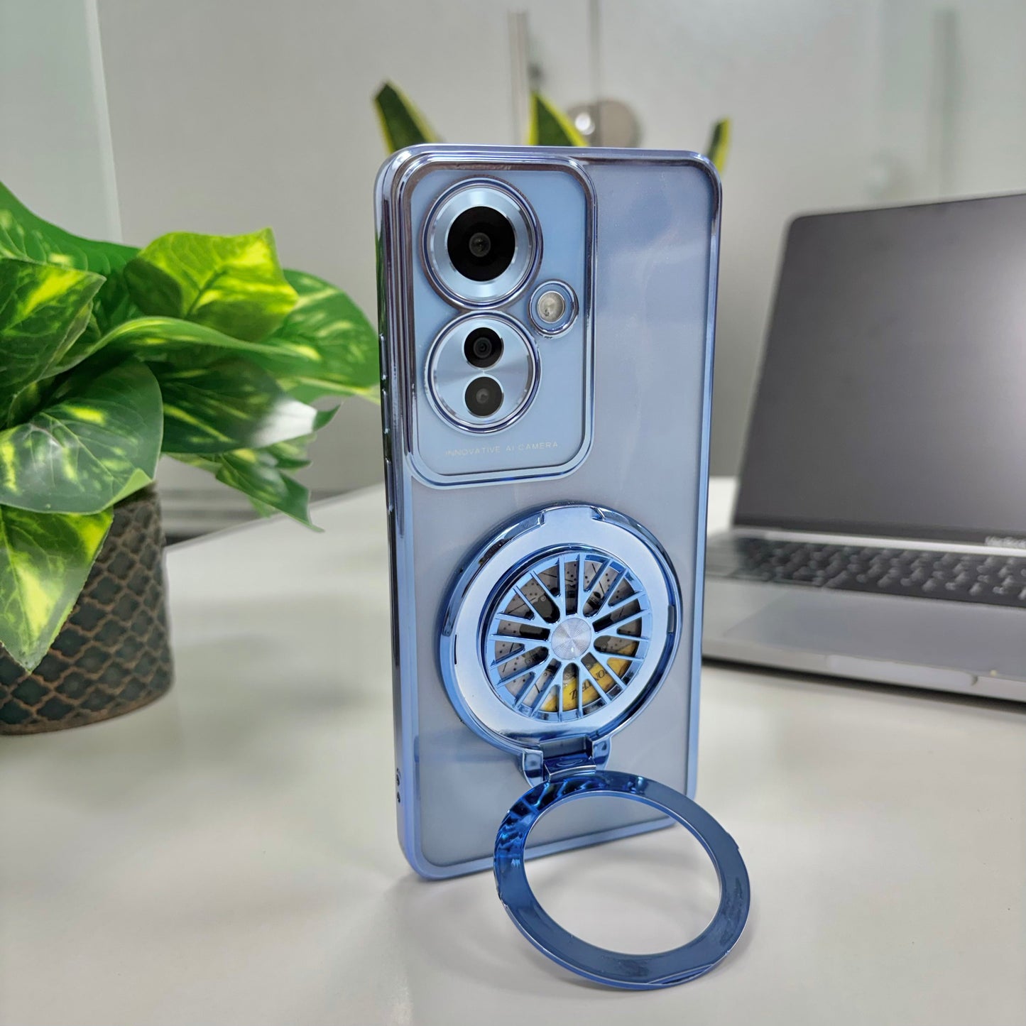 Oppo Reno11 F 5G Ferrari Wheel Electroplating Case