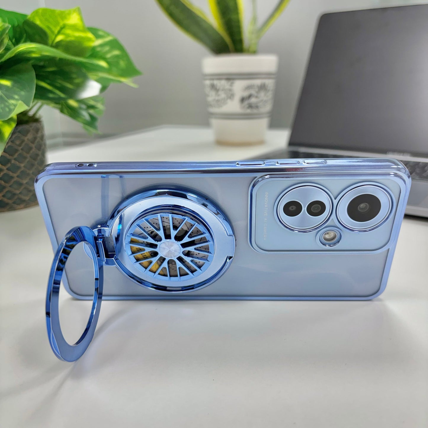 Oppo Reno11 F 5G Ferrari Wheel Electroplating Case