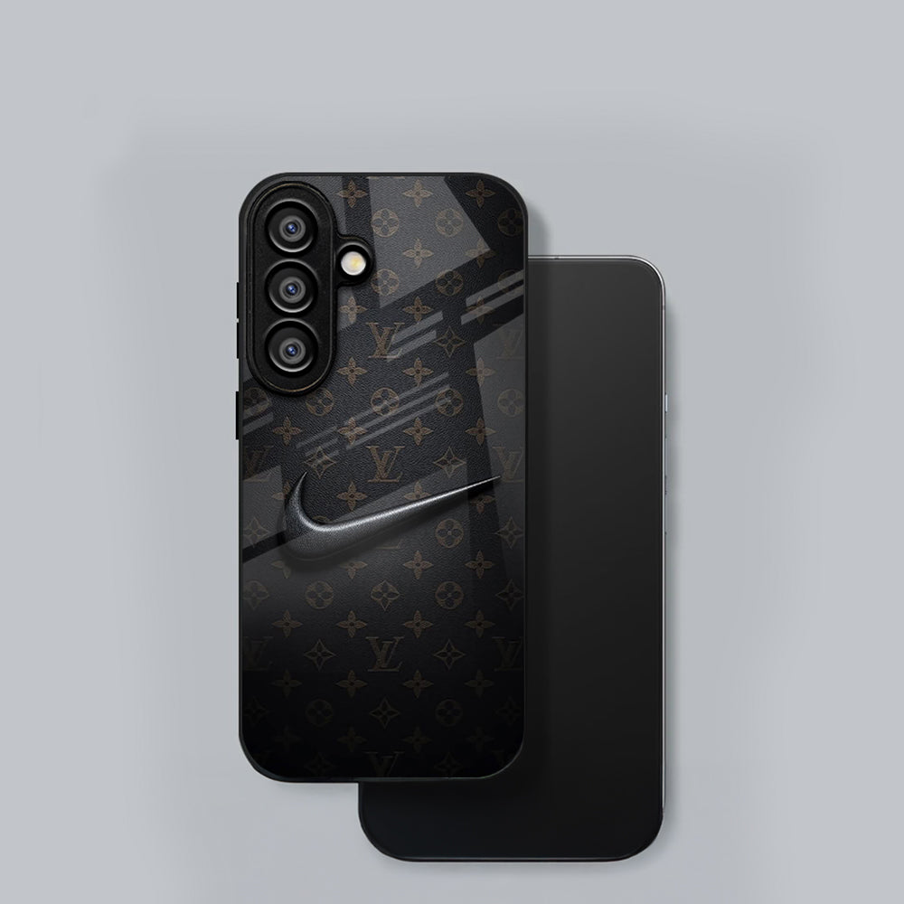 Samsung Galaxy A36 5G Premium Acrylic Shockproof Glass Back Case (Luxury Pattern)
