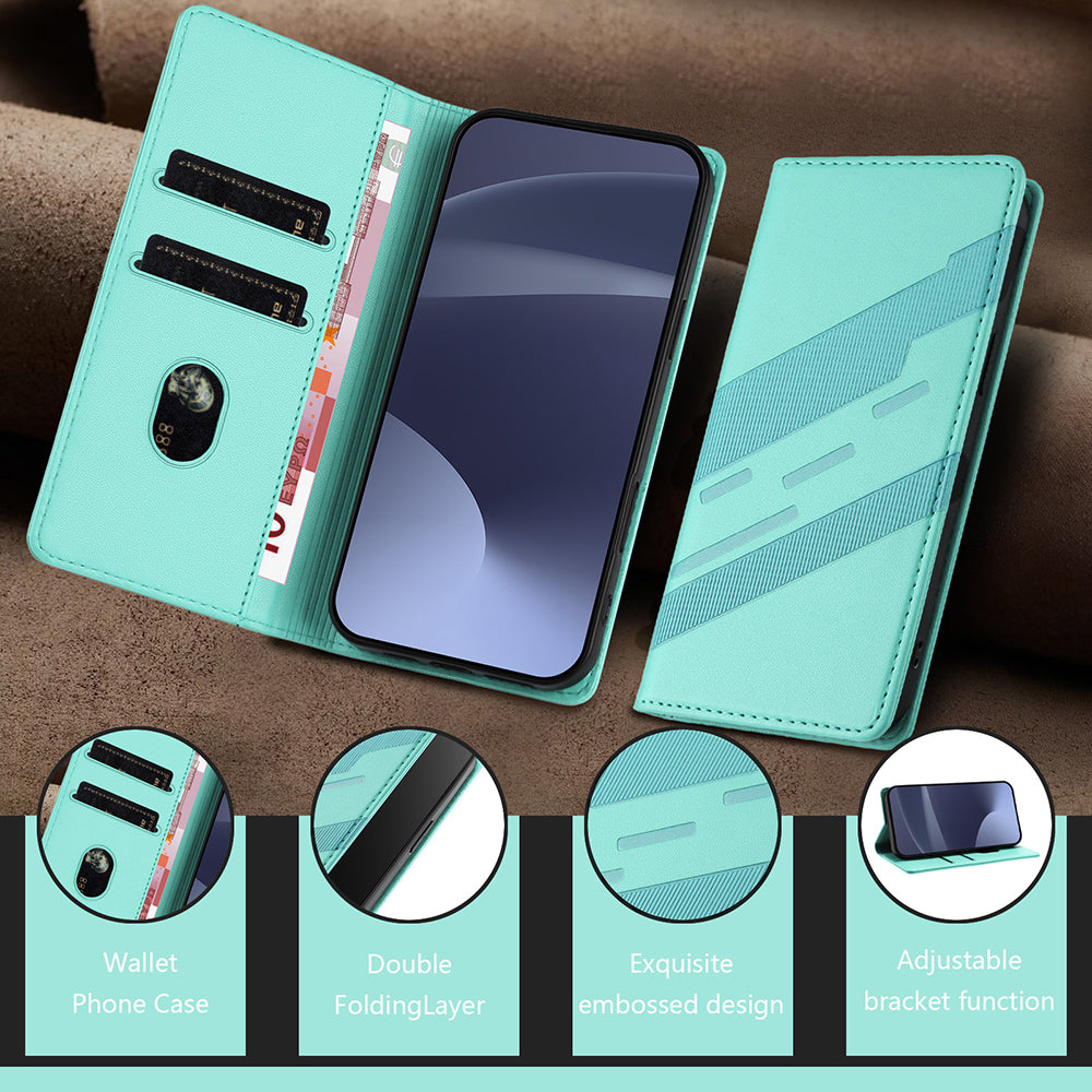 Protective magnetic wallet case for Motorola Edge 60 Fusion 5G