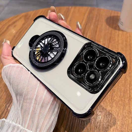 Motorola Edge 60 Fusion 5G Premium Stress Buster Wheel Rotating Shockproof Airbags Case