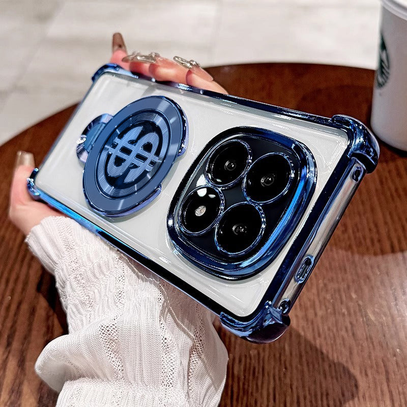 Oppo F29 Pro 5G Four Corner Airbags 100% Original Astro Money Magnet Rotating Dollar Case