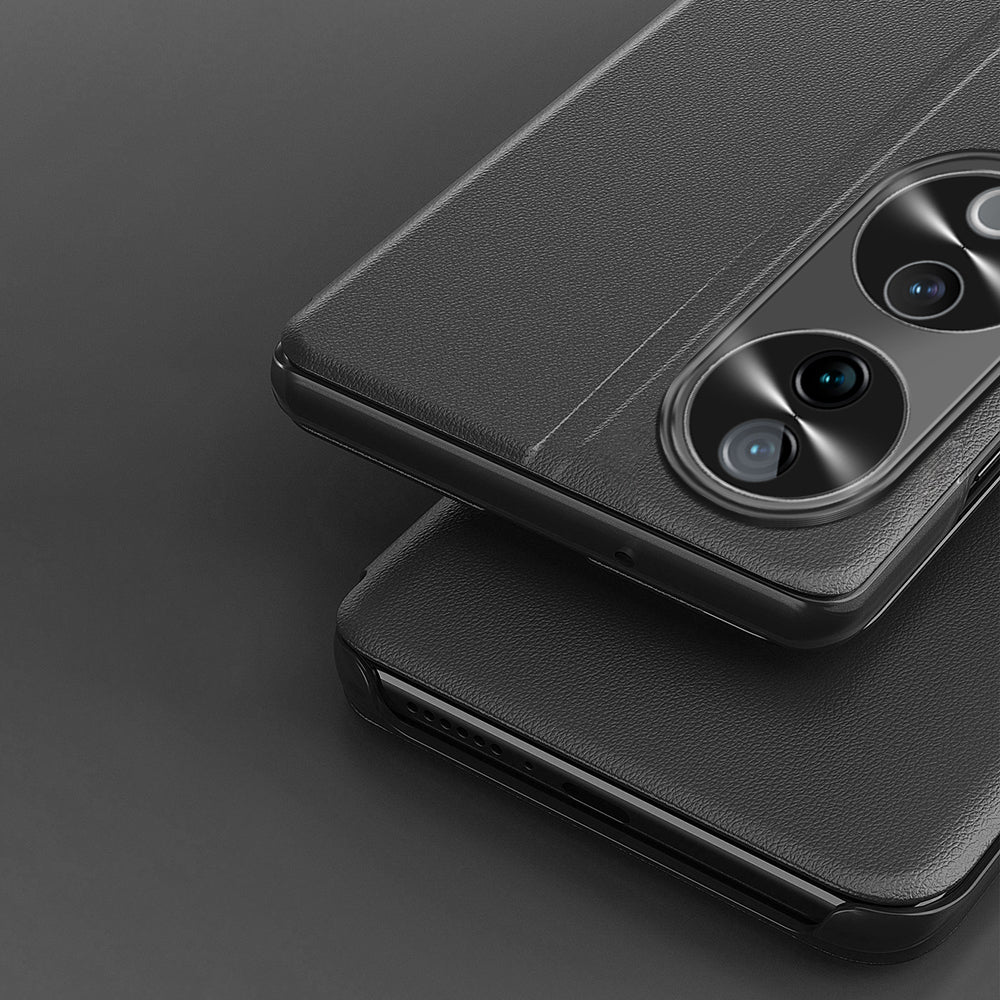 Vivo V40 Pro 5G Luxury Half Window Leather Flip Case