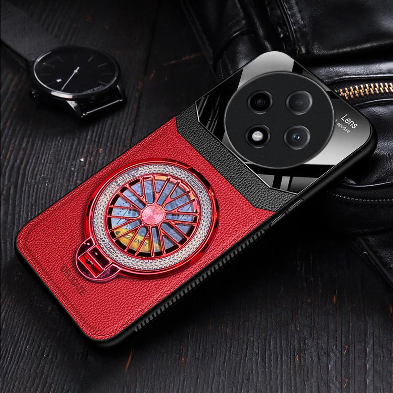 stylish red oppo f27 pro + case