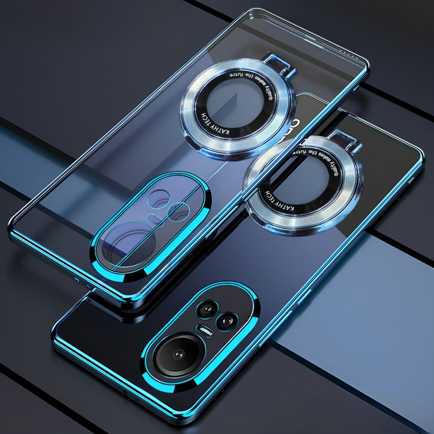 Oppo Reno 10 5G Magnifier Electroplating Case