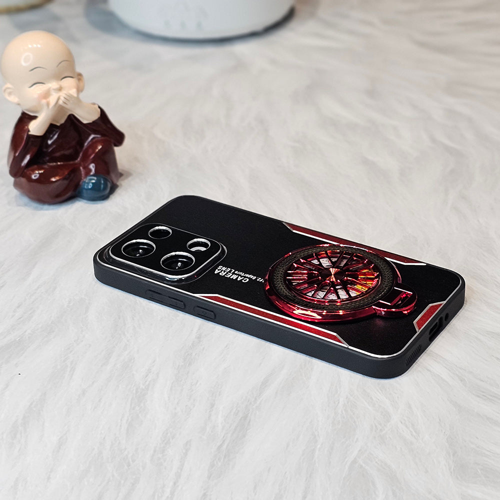 Oppo Reno 13 5G Best Selling Stress Buster Aluminium Metal Scratch Resistant Back Case
