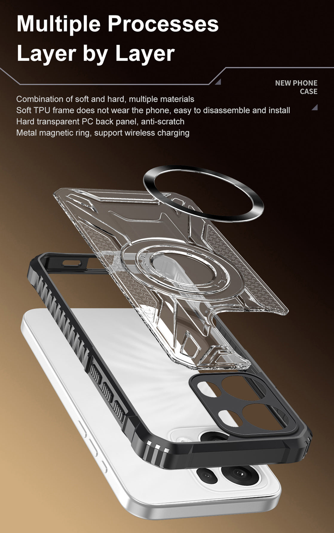 Oppo Reno 13 5G Magsafe Shockproof Armour Case