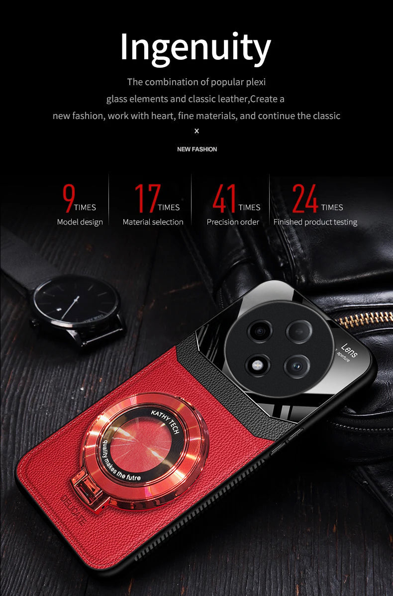 Oppo F27 Pro+ Good quality leather case