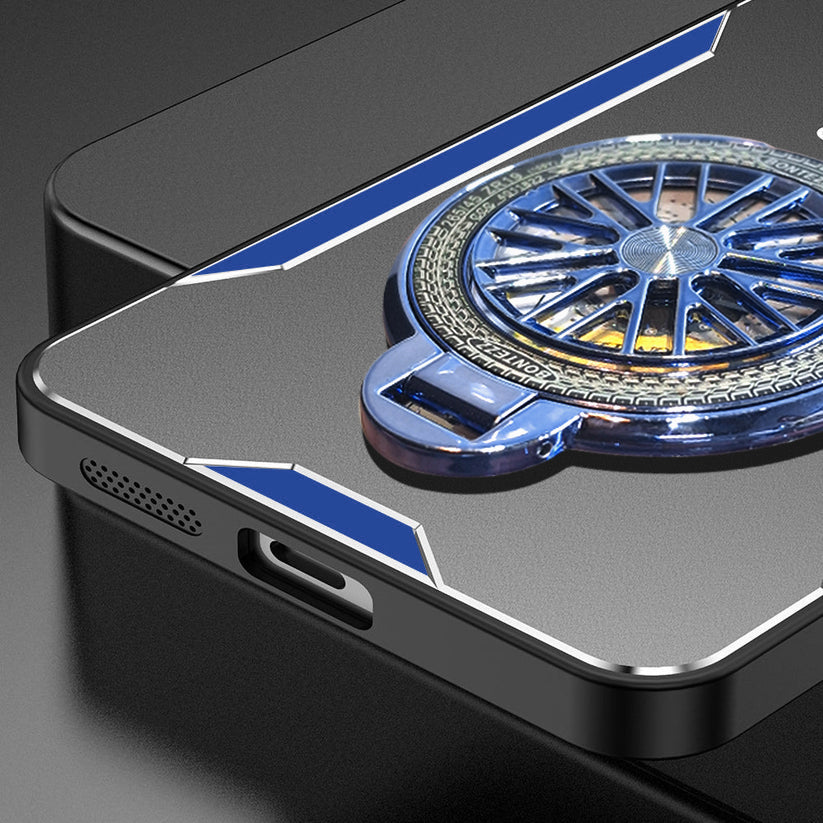 Premium Wheel Stand case Realme 12 Pro+