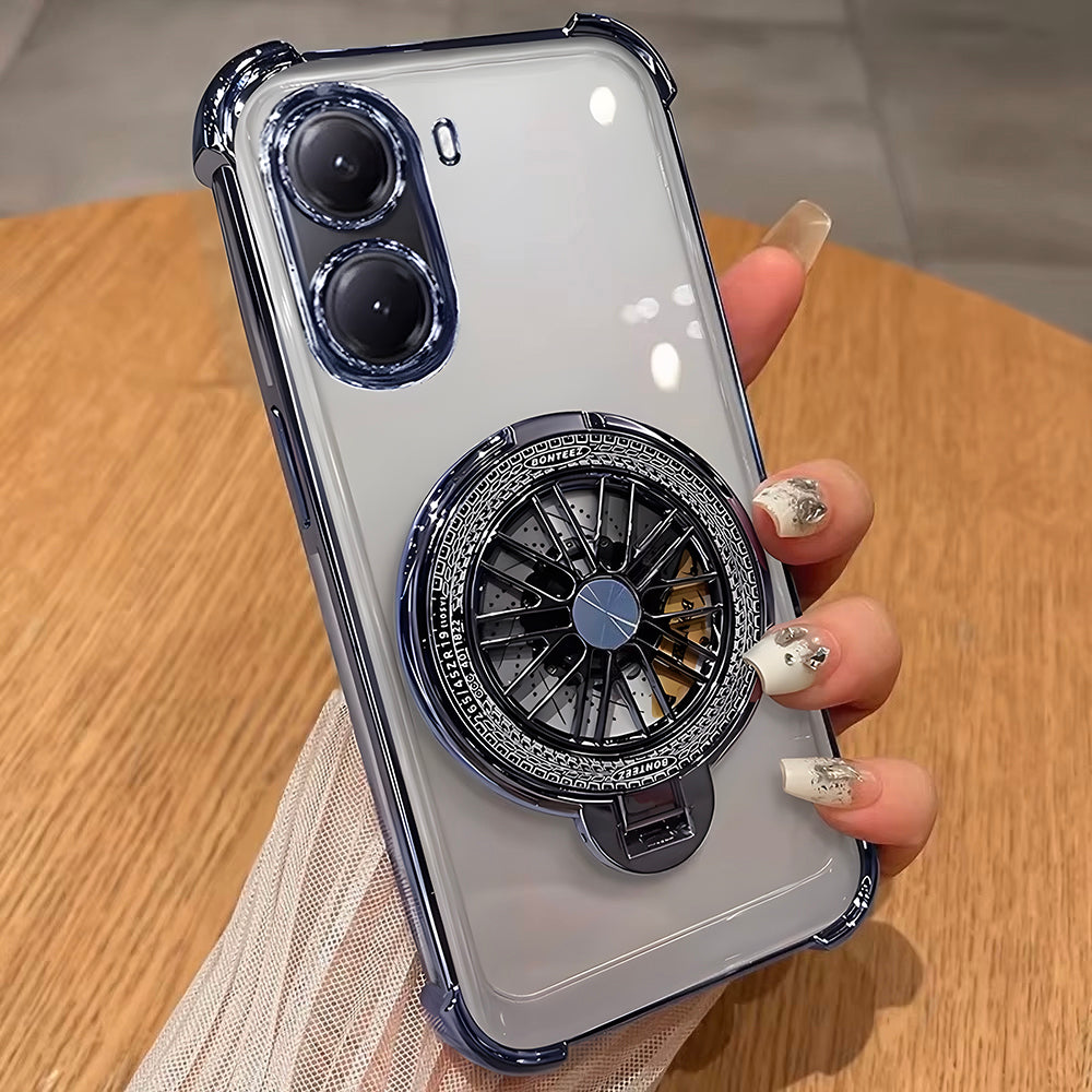 Vivo V29e 5G Premium Stress Buster Wheel Rotating Shockproof Airbags Case