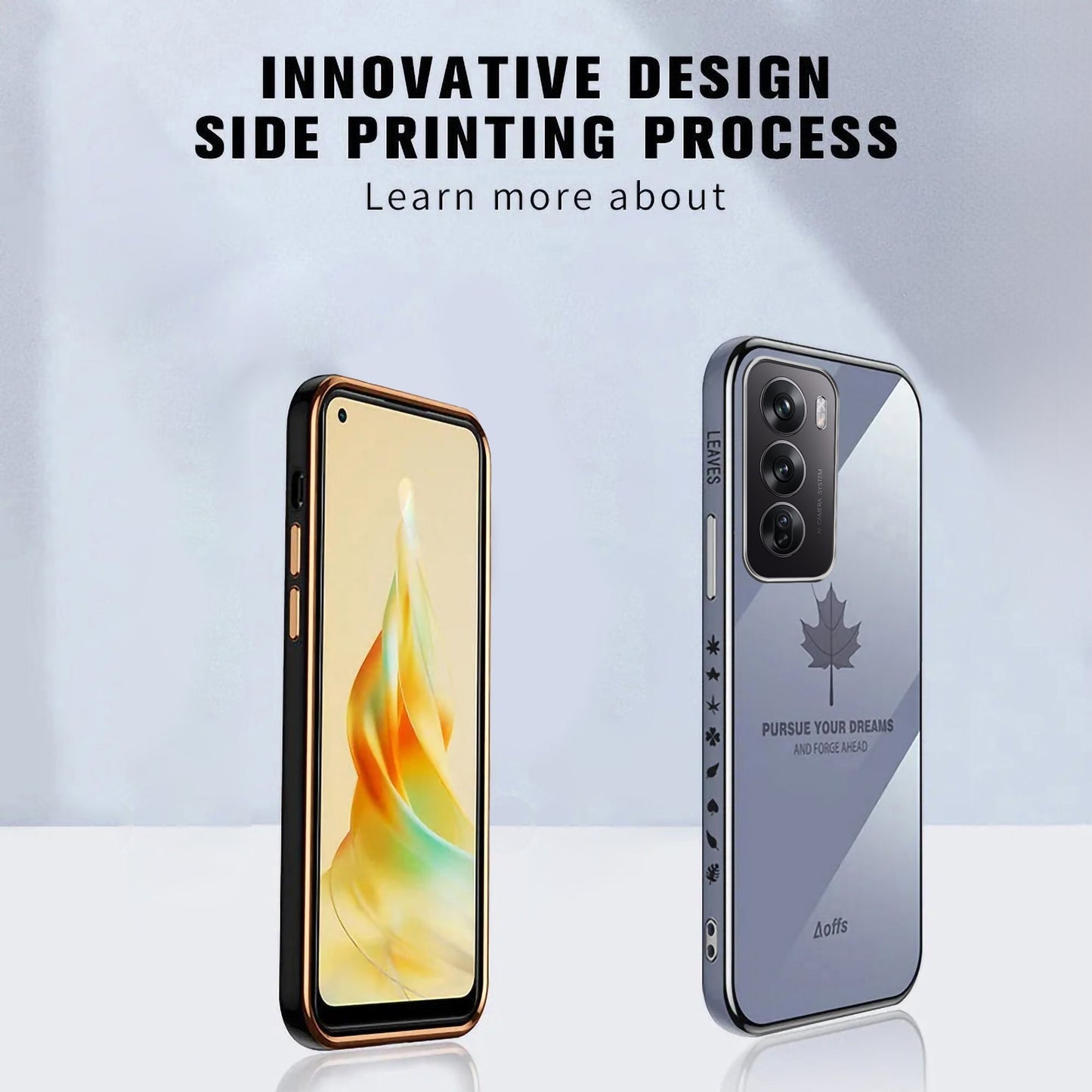 laser designed Oppo Reno 12 5G Back Cover