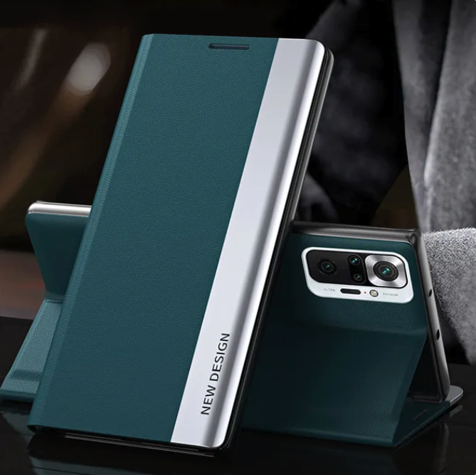 Redmi Note 10 Pro 5G Flip Leather Case - Main Image