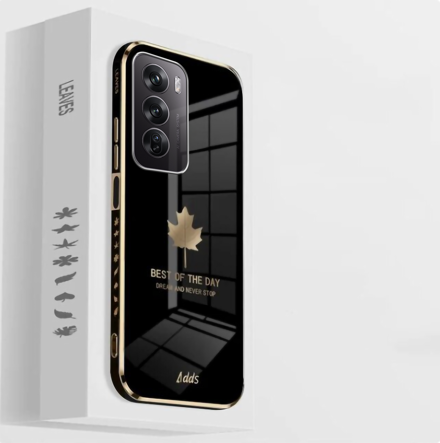 Transparent Oppo Reno 12 5G cover