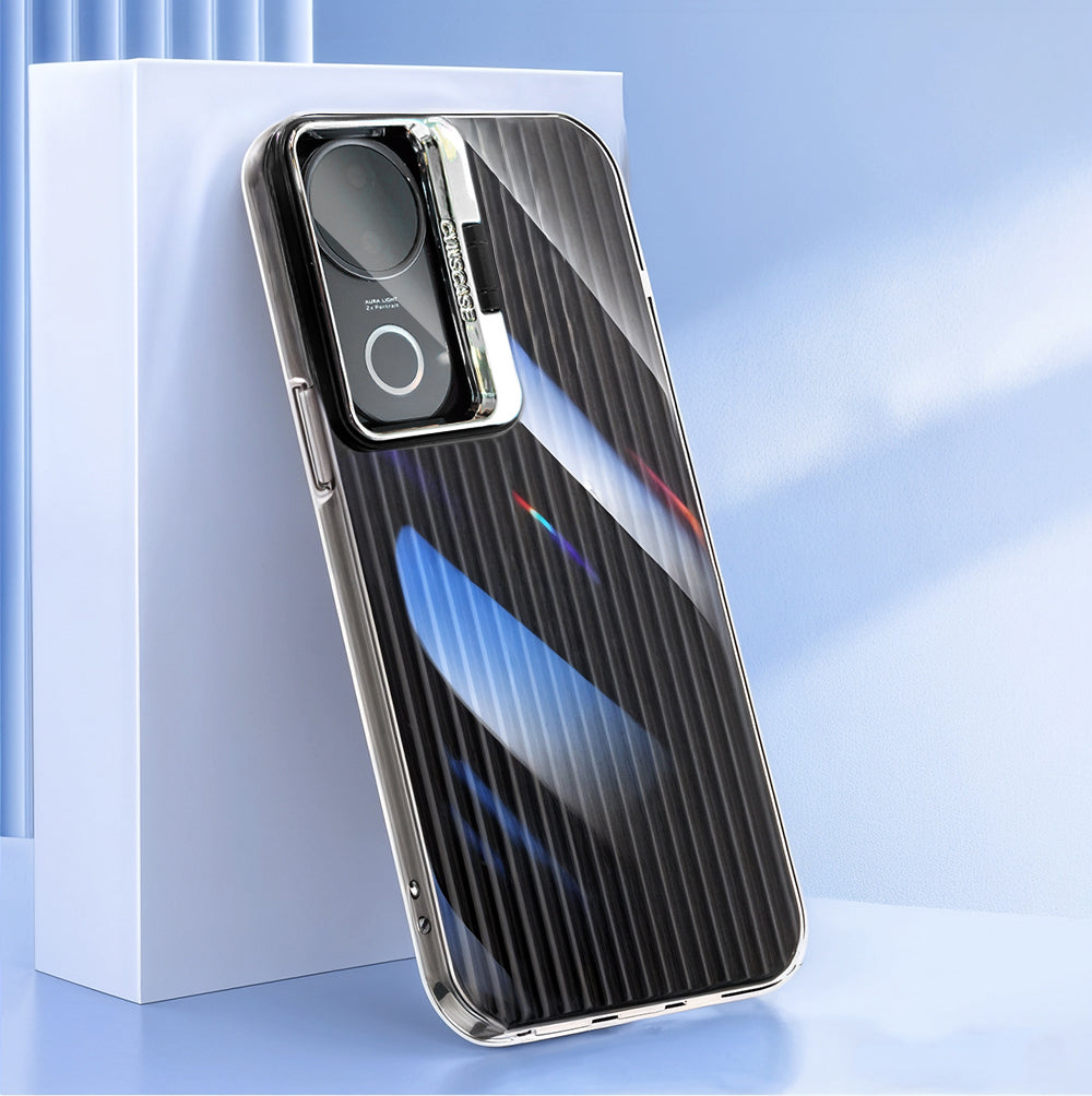 Vivo V50 5G Luxury Dual Layer Hybrid Camera Ring Stand Case