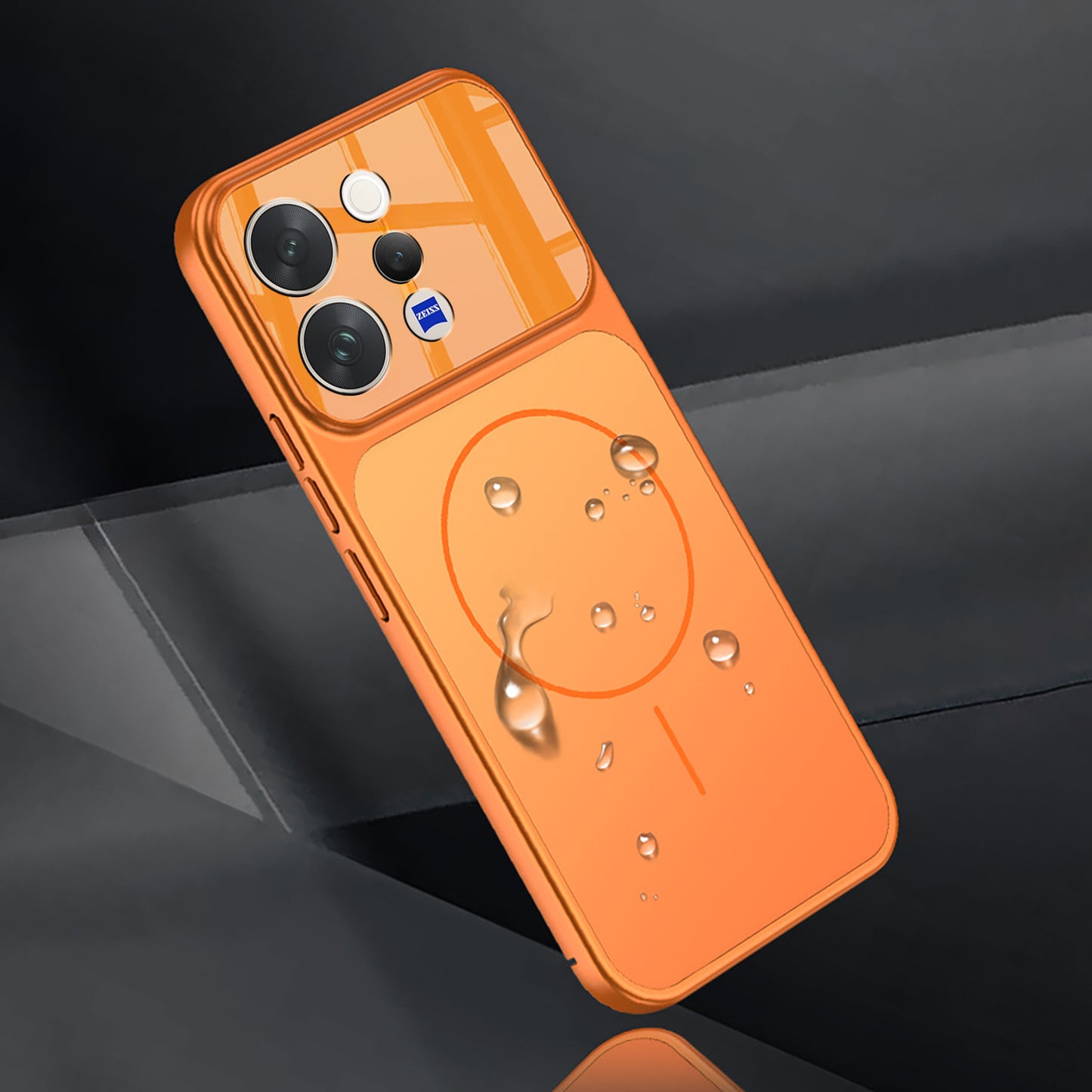 Vivo V70 5G Premium Camera Lens Magnetic Matte Finish Shockproof Case