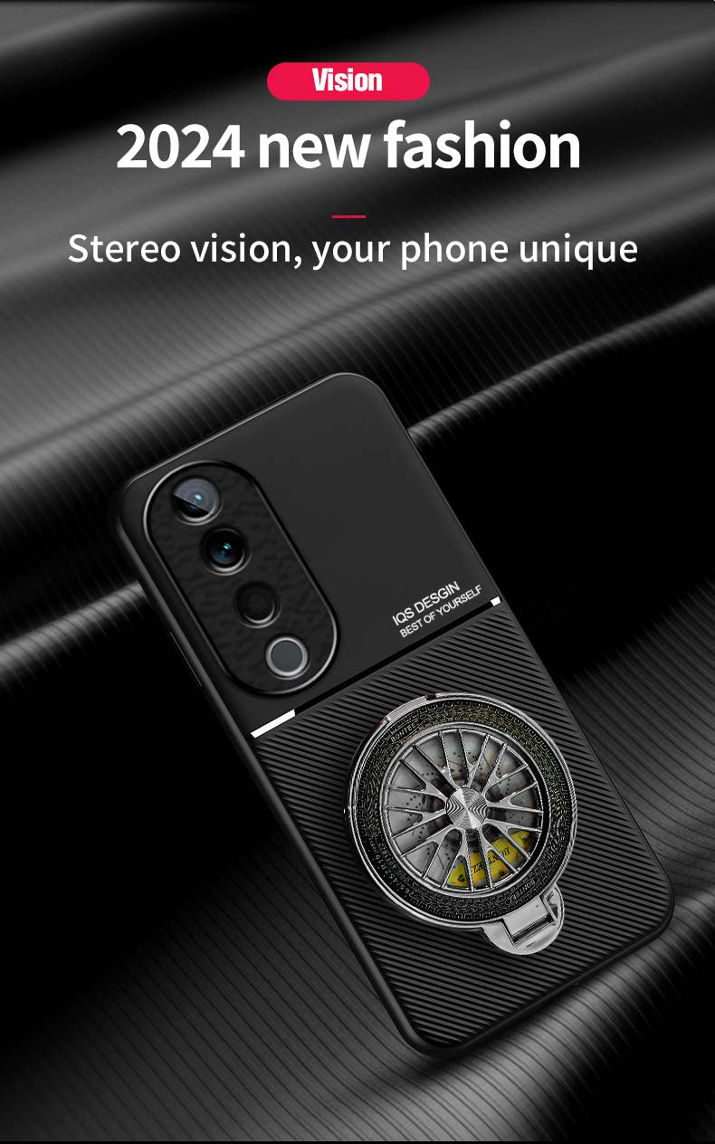 Vivo V40 Pro 5G Best Selling Stress Buster Wheel Hybrid Scratch Resistant Back Case