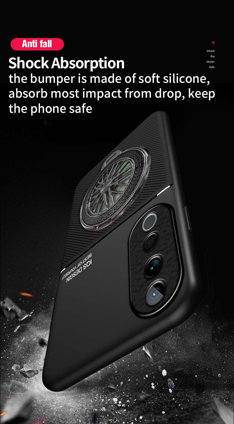 Vivo V40 Pro 5G Best Selling Stress Buster Wheel Hybrid Scratch Resistant Back Case