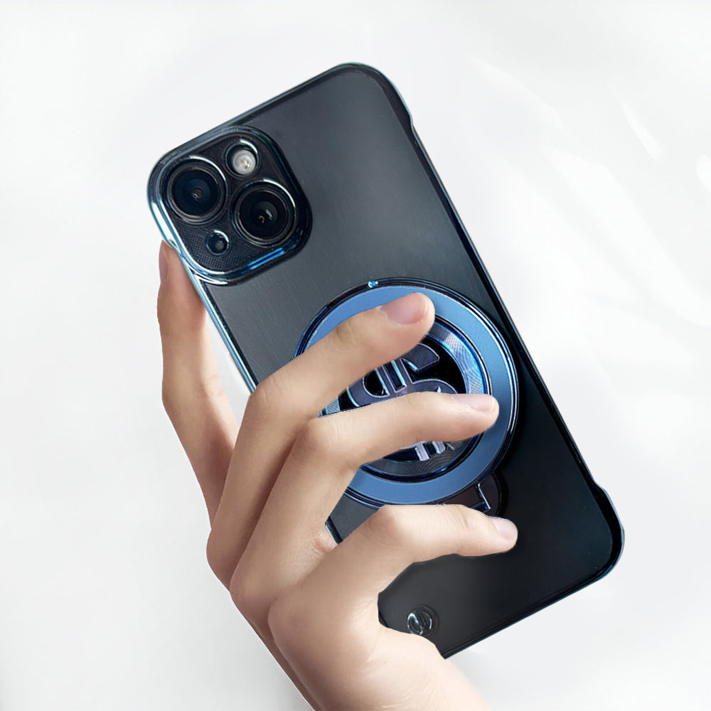 iPhone 15 Plus Premium Frameless Rotating Dollar Shockproof Case