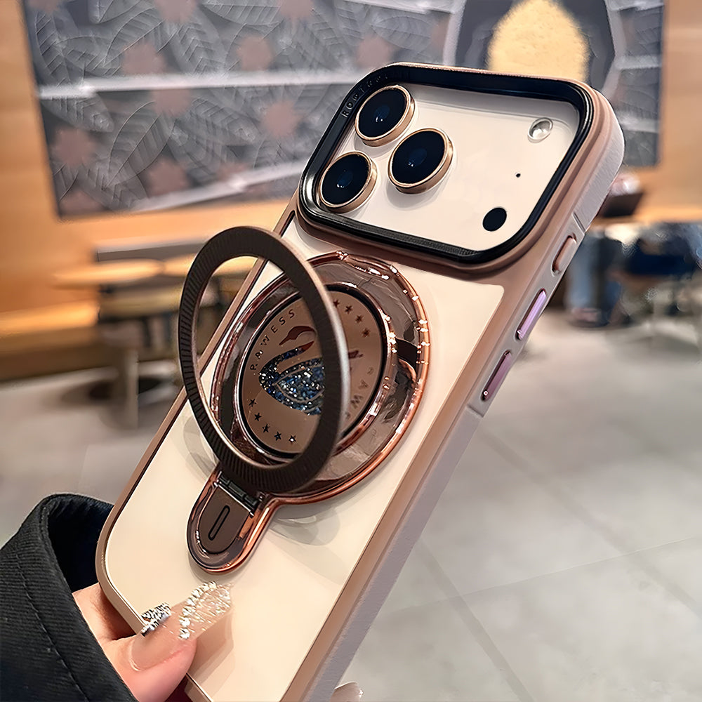 iPhone 17 Pro & 17 Pro Max Luxury Duck Ring Stand Shockproof Magnetic Case